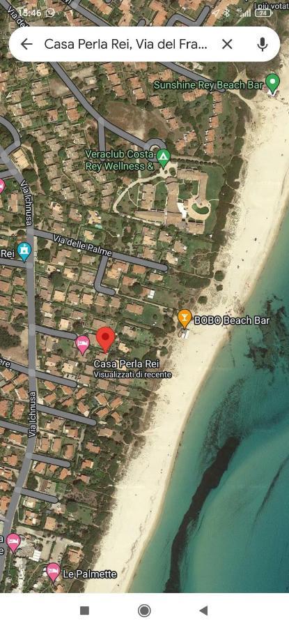 Casa Perla Rei - 50 Meters From The Beach Costa Rei Buitenkant foto